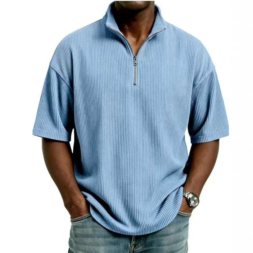 เสื้อเชิ้ตคอร์ดดูรอยคอตั้งสำหร - Corduroy Button Up Shirt Men บทวิจารณ์และราคา