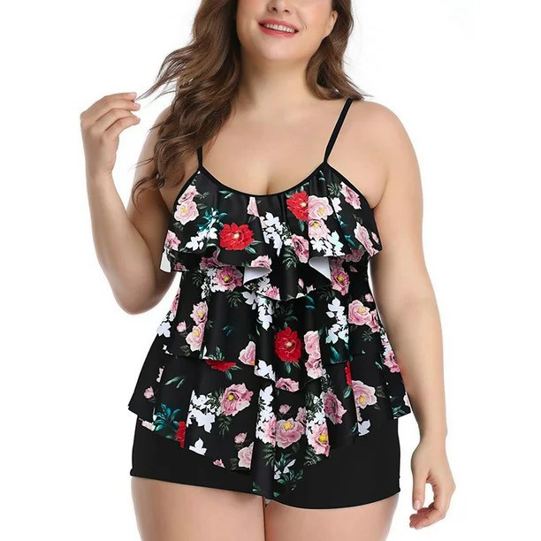 ชุดว่ายน้ำทูพีซแบบแทงกินี่สำหร - Shorts บทวิจารณ์และราคา