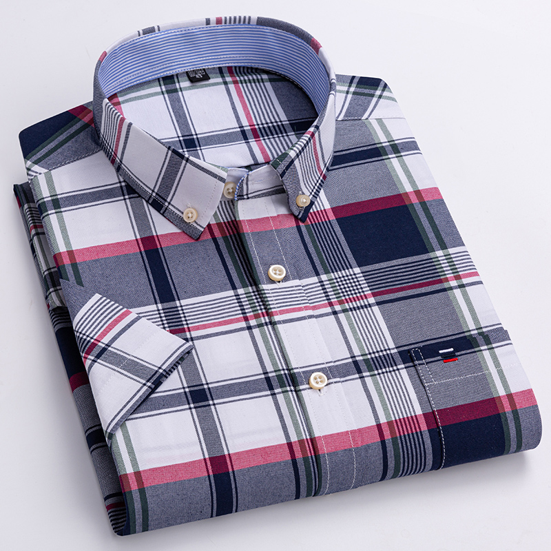 ฤดูร้อน 100% Cotton Oxford เสื - Oxford Cotton Casual Shirt Business บทวิจารณ์และราคา